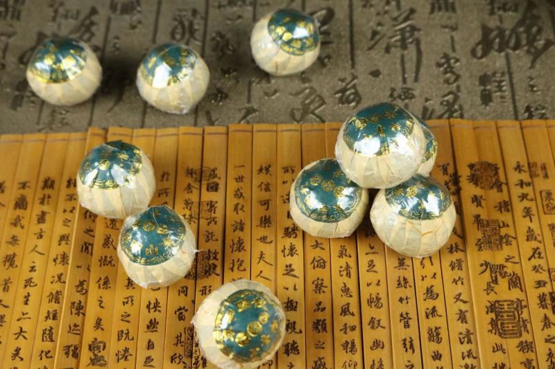 新会小青柑东甲浓香型小青柑金牙宫廷普洱茶柑普茶
