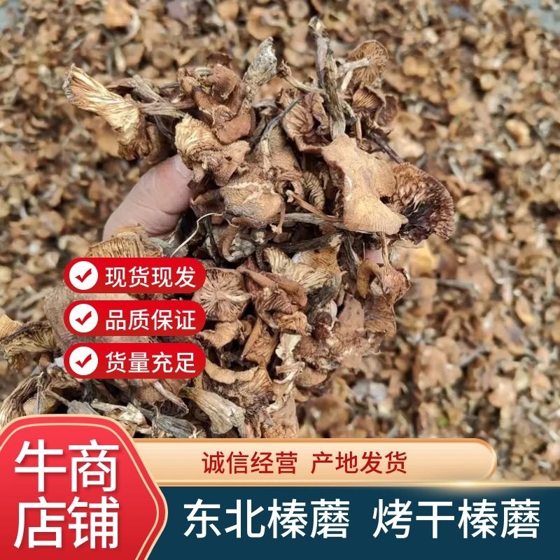 精品东北榛蘑烤干榛蘑产地直发各种规格质量保证