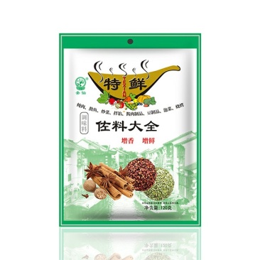 圣仙佐料大全调味料120克*40袋