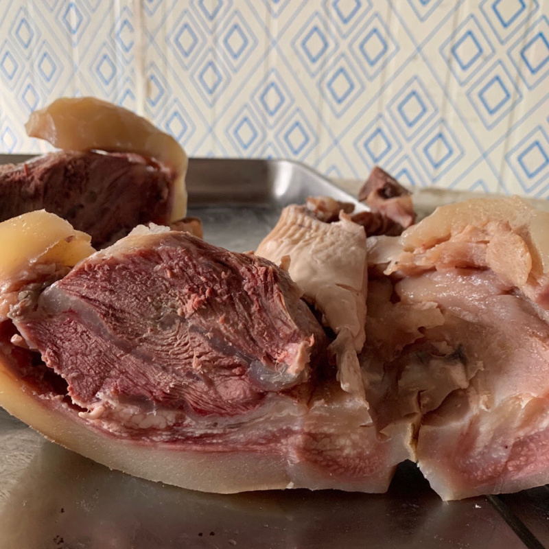 牛头肉全熟清真牛头肉整个整只冷冻新鲜牛脸肉