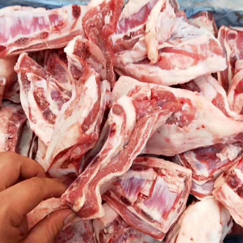 新鲜羊排尖多肉羊排羊肋排羊胸骨火锅烧烤食材生鲜羊肉