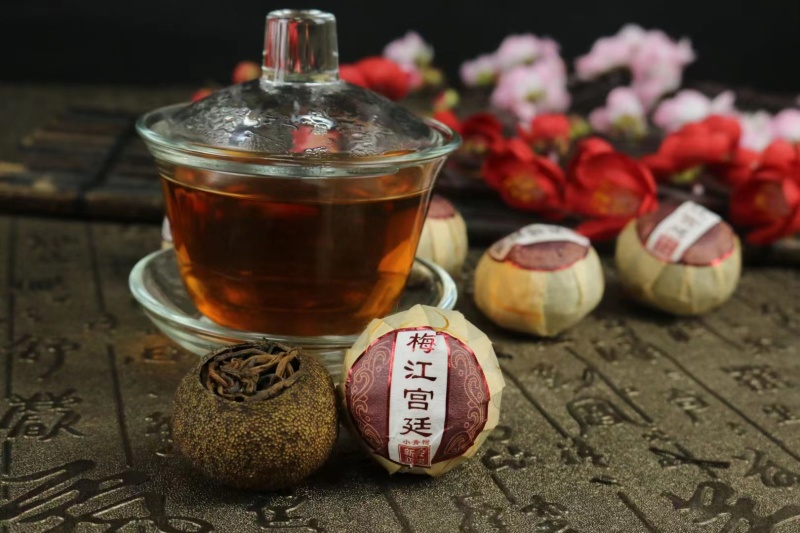 厂家批发一件代发新会梅江小青柑宫廷普洱茶柑普茶