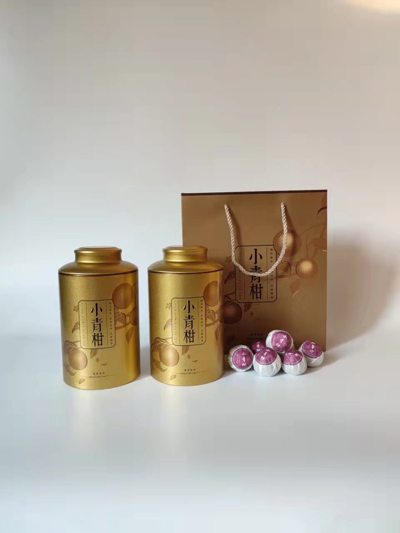 厂家批发梅江珍藏版柑香浓郁新会小青柑柑普茶