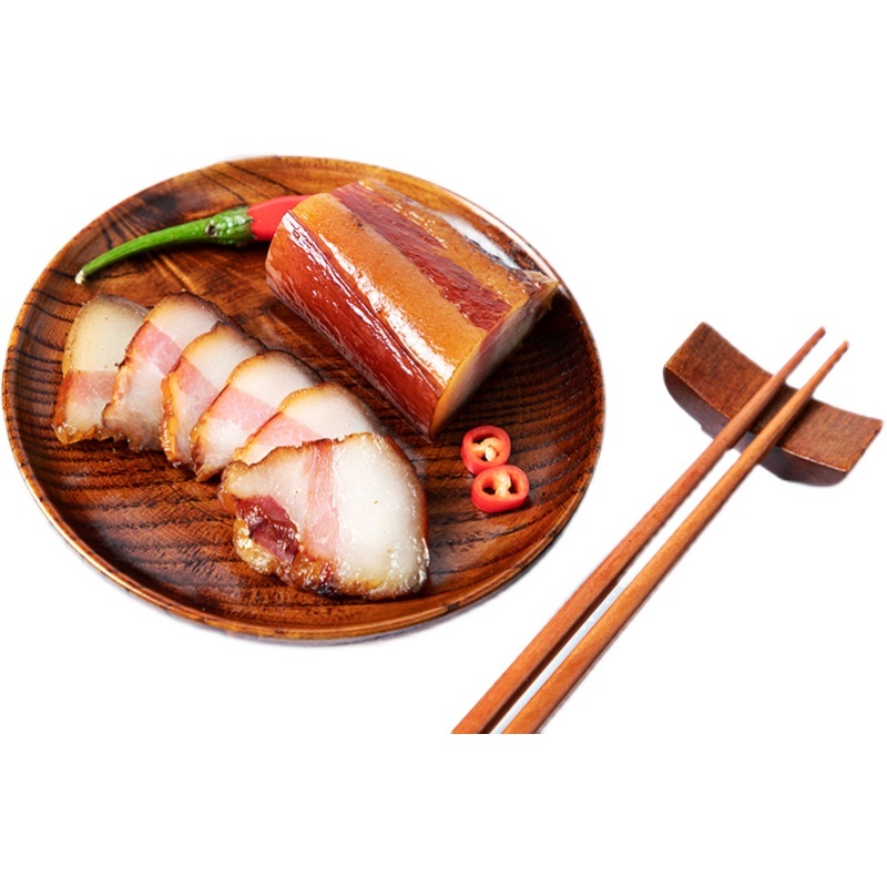 湖南柴火烟熏腊肉偏肥腊肉500g，全国24小时厂家发货