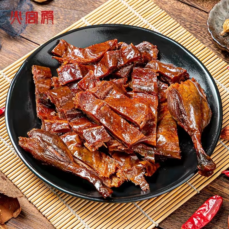 火宫殿酱板鸭300g,湖南特产酒店食材工厂直发批发