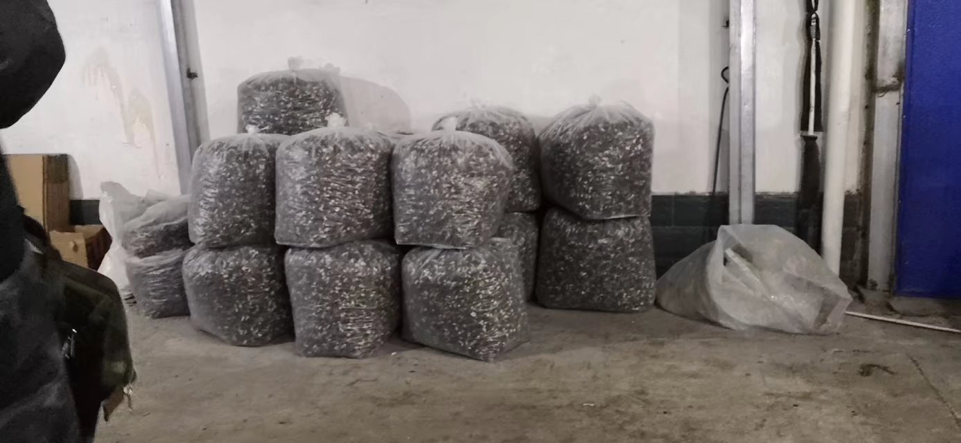 益菌多在玻璃瓶中发酵过程,瓶口轻微鼓起 益菌多发酵过程图