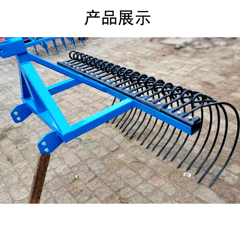 新款搂膜机搂草机地膜回收机拖拉机带废旧地膜回收机搂膜大耙