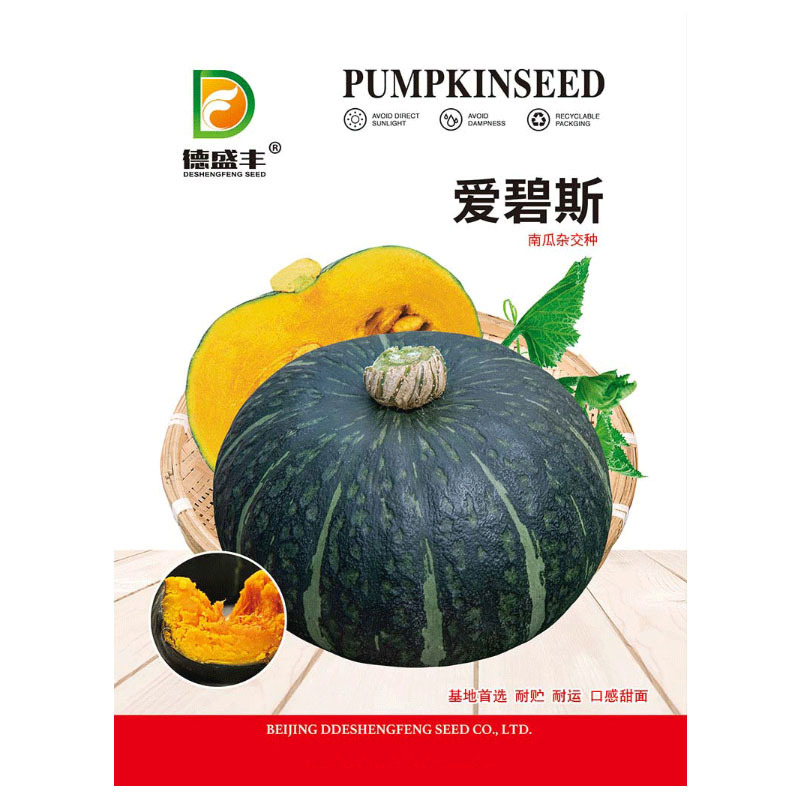 爱碧斯南瓜种子板栗味甜香糯四季种植大田种植