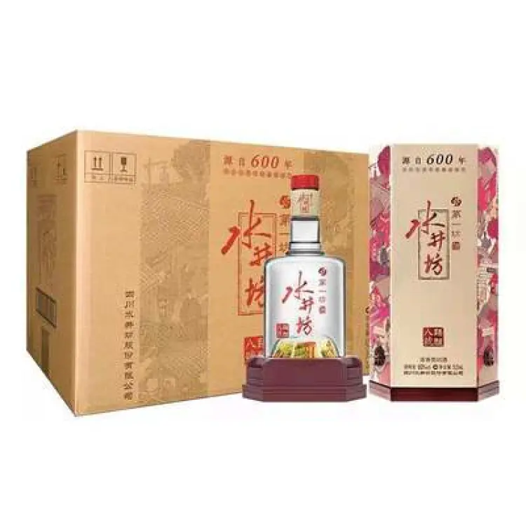 白酒批发]52度水井坊臻酿八号500ml单瓶装高度浓香型白酒包邮价格238.00