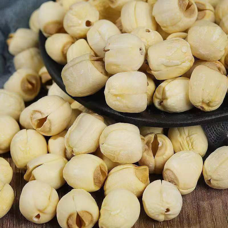 正宗建宁中药材莲子磨皮去芯特级白莲干货
