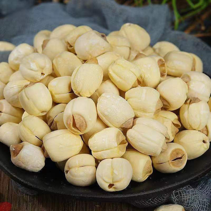 正宗建宁中药材莲子磨皮去芯特级白莲干货