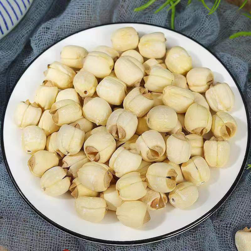 正宗建宁中药材莲子磨皮去芯特级白莲干货