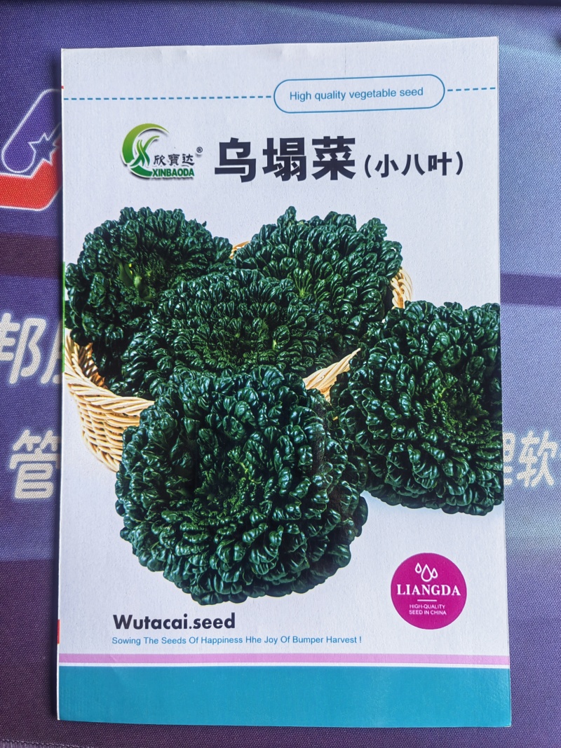 乌塌菜种子叶大肥厚粗纤维少耐寒性强鲜嫩可口