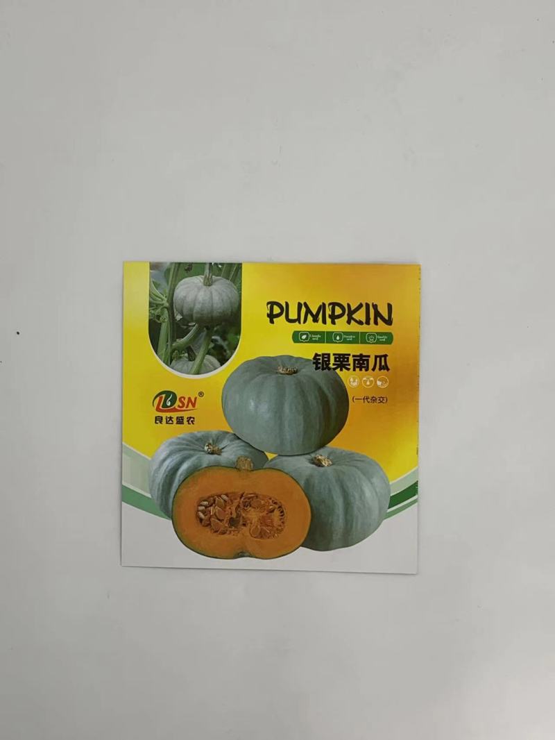 银栗南瓜种子口感香甜软糯耐贮运易种植品质优良适应性广泛