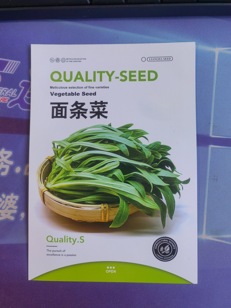 面条菜蔬菜种子抗寒纤维少叶青嫩味鲜美营养丰富耐低温生长快