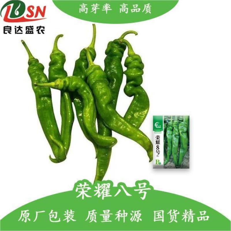 荣耀八号螺丝椒辣椒种子耐热抗病高产连续坐果能力强适应性广