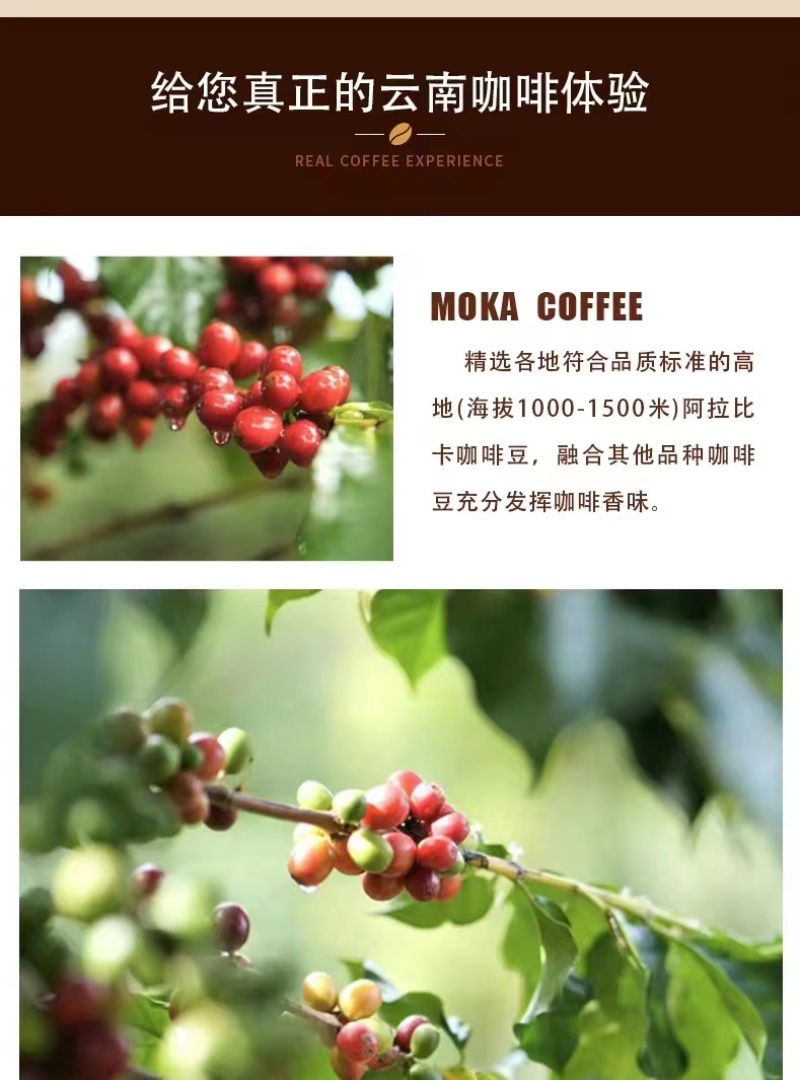 【咖啡】速溶咖啡双龙泉咖啡三合一香浓速溶咖啡粉一手