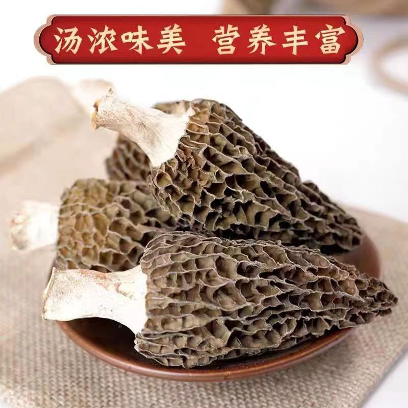 头茬羊肚菌福建原产地7至10公分新货煲汤食材