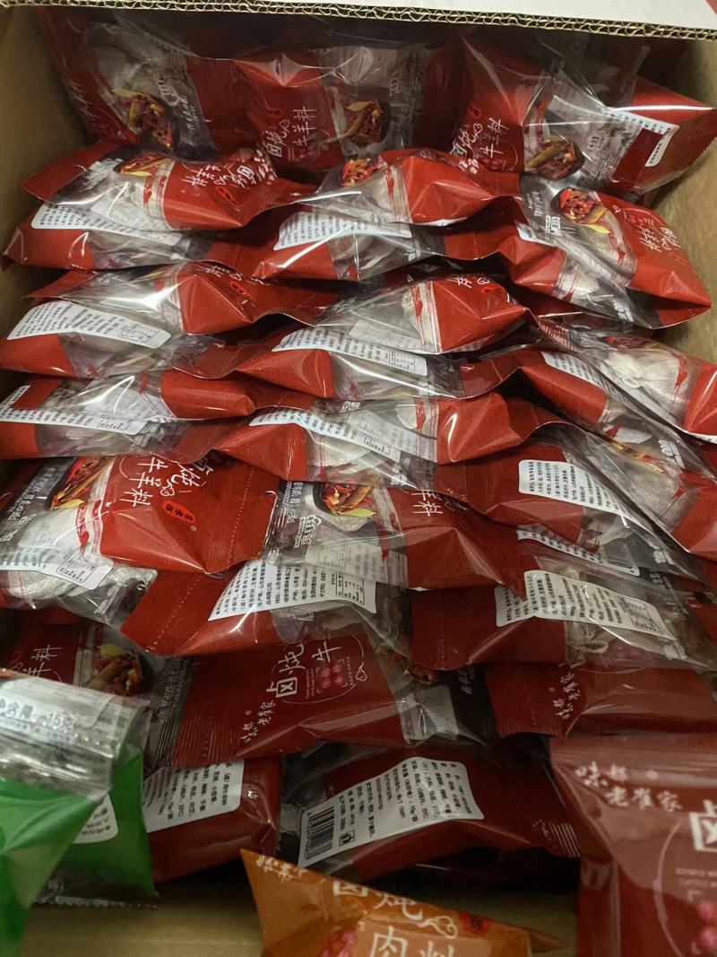 厂家直销240包卤炖肉鸡排骨牛羊料包保质保量售后无忧