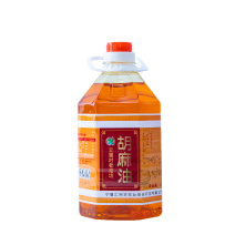 宁夏西吉县立眉村老油坊古法压榨胡麻油2.5L/桶