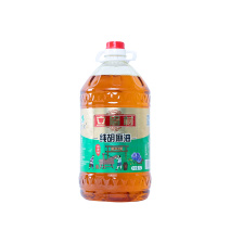 宁夏西吉县立眉村老油坊古法压榨清香型胡麻油5L/桶