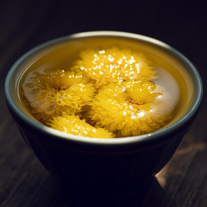 江西婺源皇菊姿源无硫大黄菊批发菊花茶晓起皇菊泡水优质