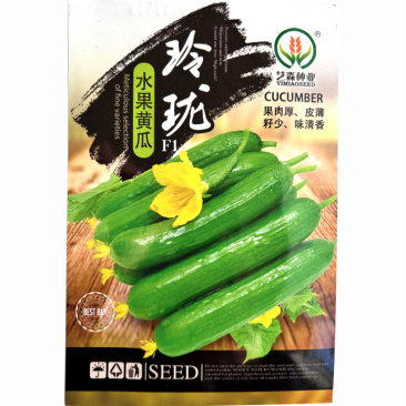 杂交水果黄瓜种子节节有瓜商品率高早熟抗病易栽培无刺