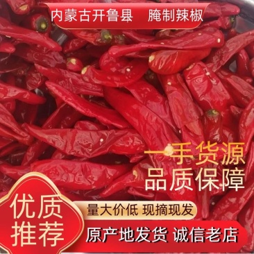 真空包装腌制泡椒辣椒新鲜辣度十足全国批发欢迎新老客户联系洽谈
