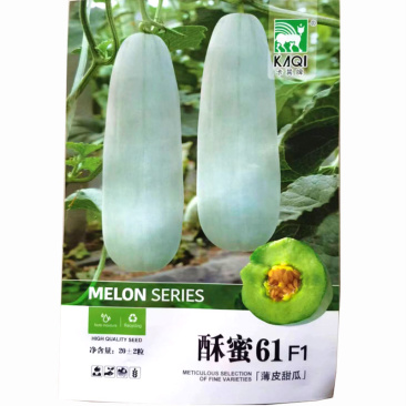 酥蜜61薄皮甜瓜种子早熟口感好肉质春秋种植