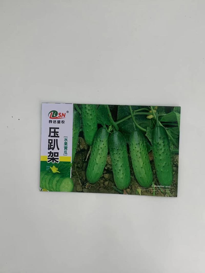 压趴架水果黄瓜种子节节见瓜植株生长势强品质优良耐低温抗病