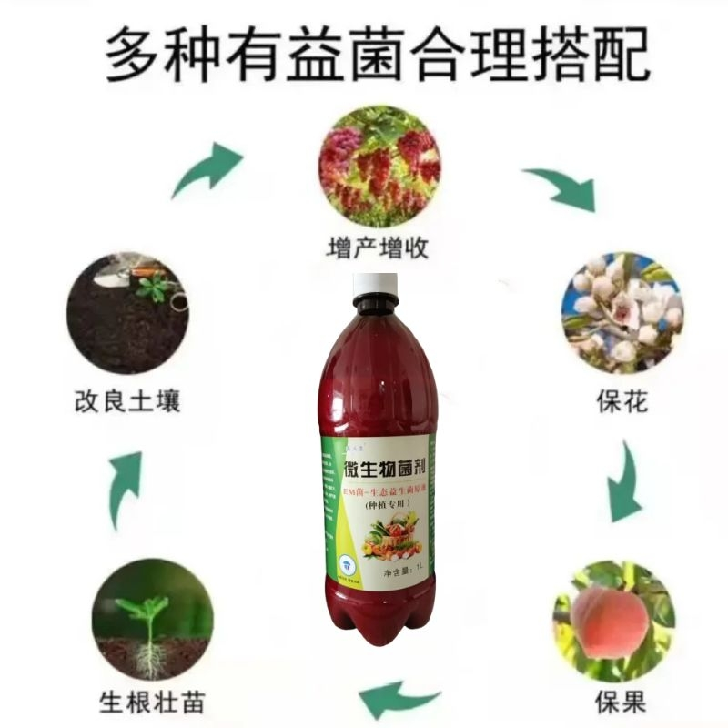 （直发）EM菌种植原液防根腐促生根抑病菌提高肥料吸收率