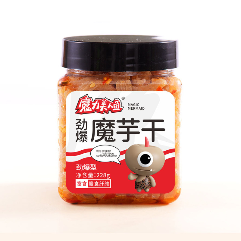 劲爽香辣魔芋干即食麻辣美食魔芋爽休闲零食小吃辣条批发22