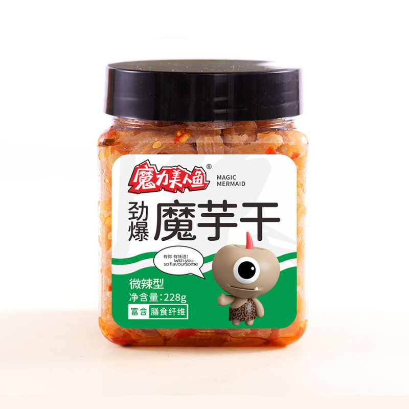 劲爽香辣魔芋干即食麻辣美食魔芋爽休闲零食小吃辣条批发22