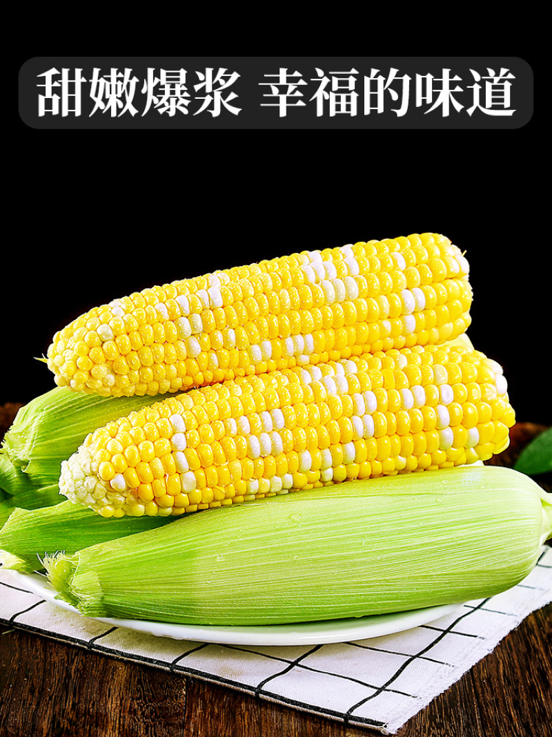 水果玉米新鲜爆浆甜玉米10斤生吃嫩苞谷即食香甜玉米棒子