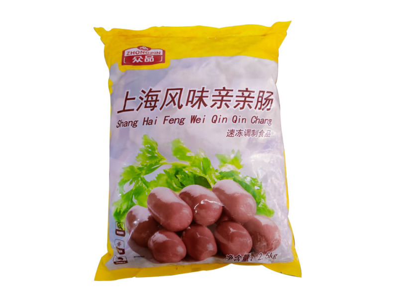 众品上海风味亲亲肠火锅肠拇指肠肉肠调理品香肠麻辣烫肠批发