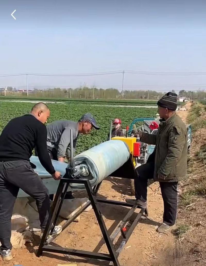 全自动电动大棚卷膜机遥控缠膜机48-60v收膜神器汽油机