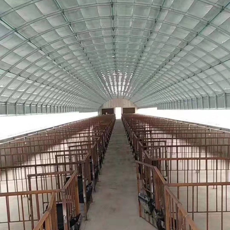 畜牧大棚养殖大棚包塑大棚管骨架养殖棚专用养鸡鸭鹅大棚