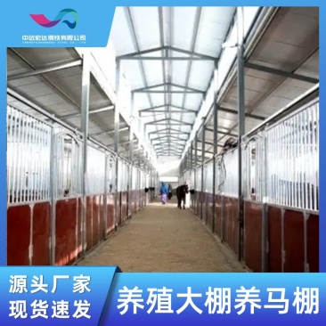 养殖大棚设计安装农业畜牧大棚建设养马棚连栋温室鸭棚
