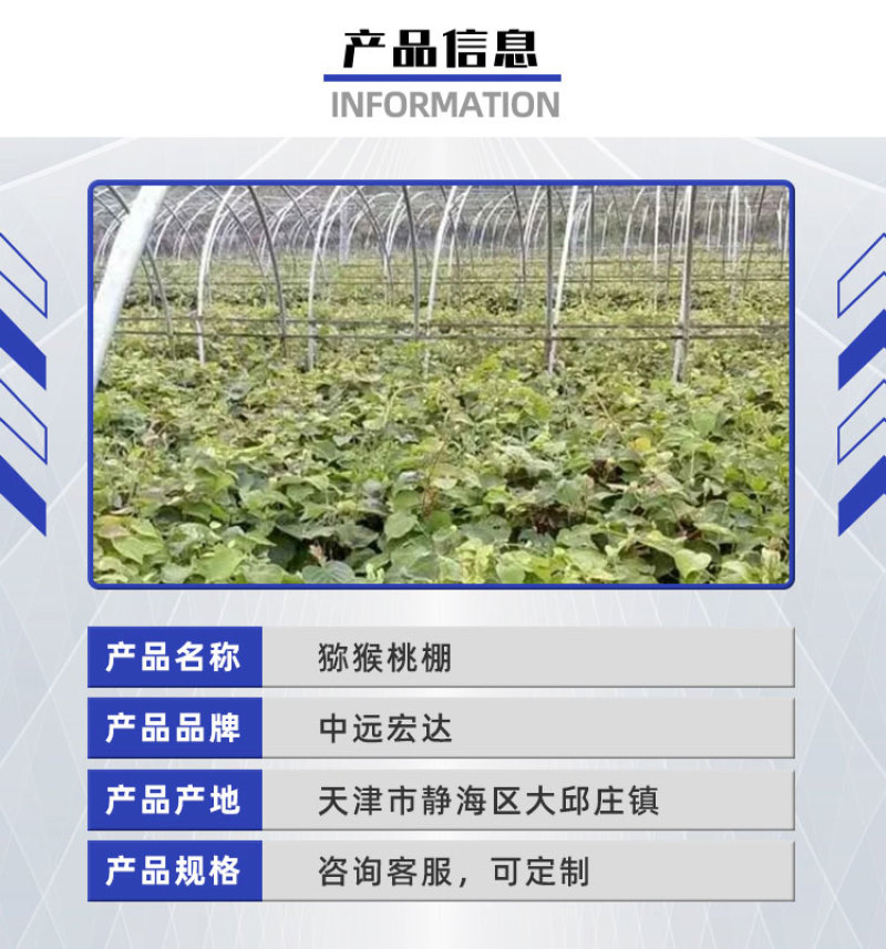 农业种植连栋大棚内外遮阳花卉猕猴桃种植玻璃钢架安装温室大