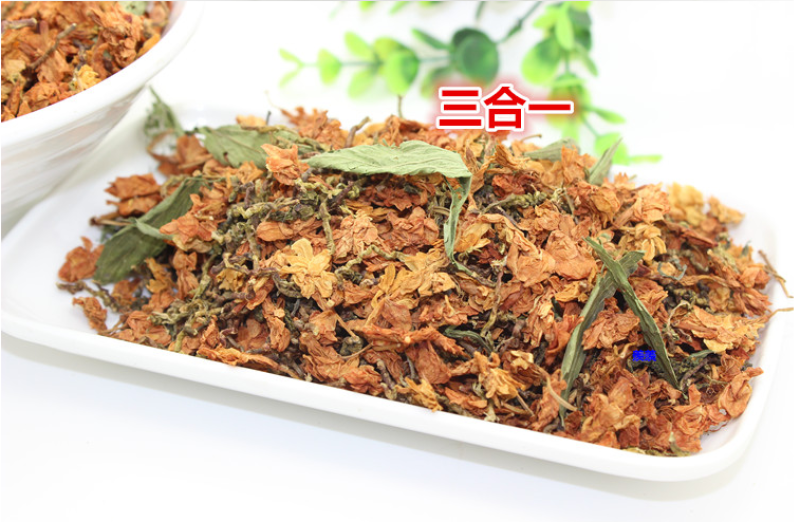 甜叶菊百花茶三合一罗汉果花甜叶菊茶梗