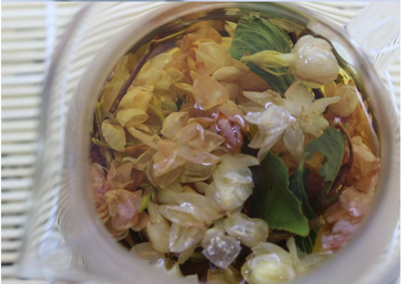甜叶菊百花茶三合一罗汉果花甜叶菊茶梗