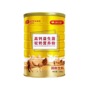 骆奶蛋白粉臻恒福高钙益生菌驼奶粉成人驼奶粉320g
