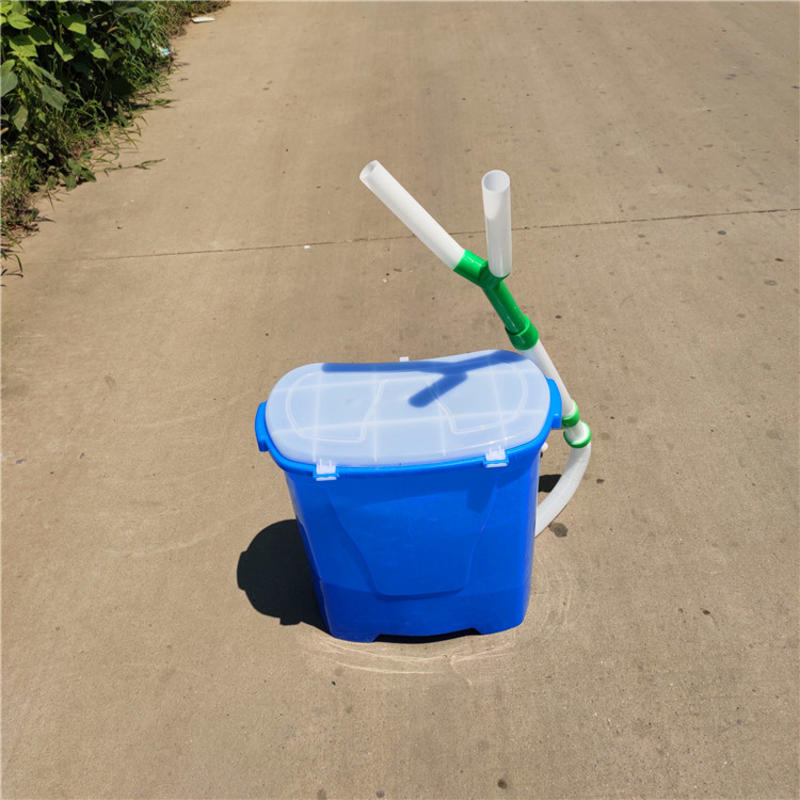 电动撒肥器旺源wy-12背负式点肥器农用户溜肥器