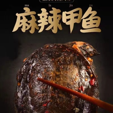 麻辣卤甲鱼河南特产美味卤团鱼即食手撕卤味王八鳖肉下酒菜熟