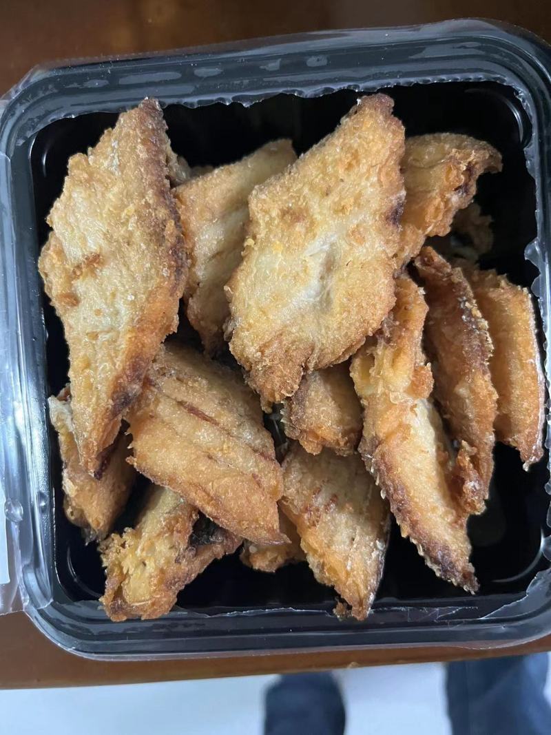 油炸带鱼干炸不果粉