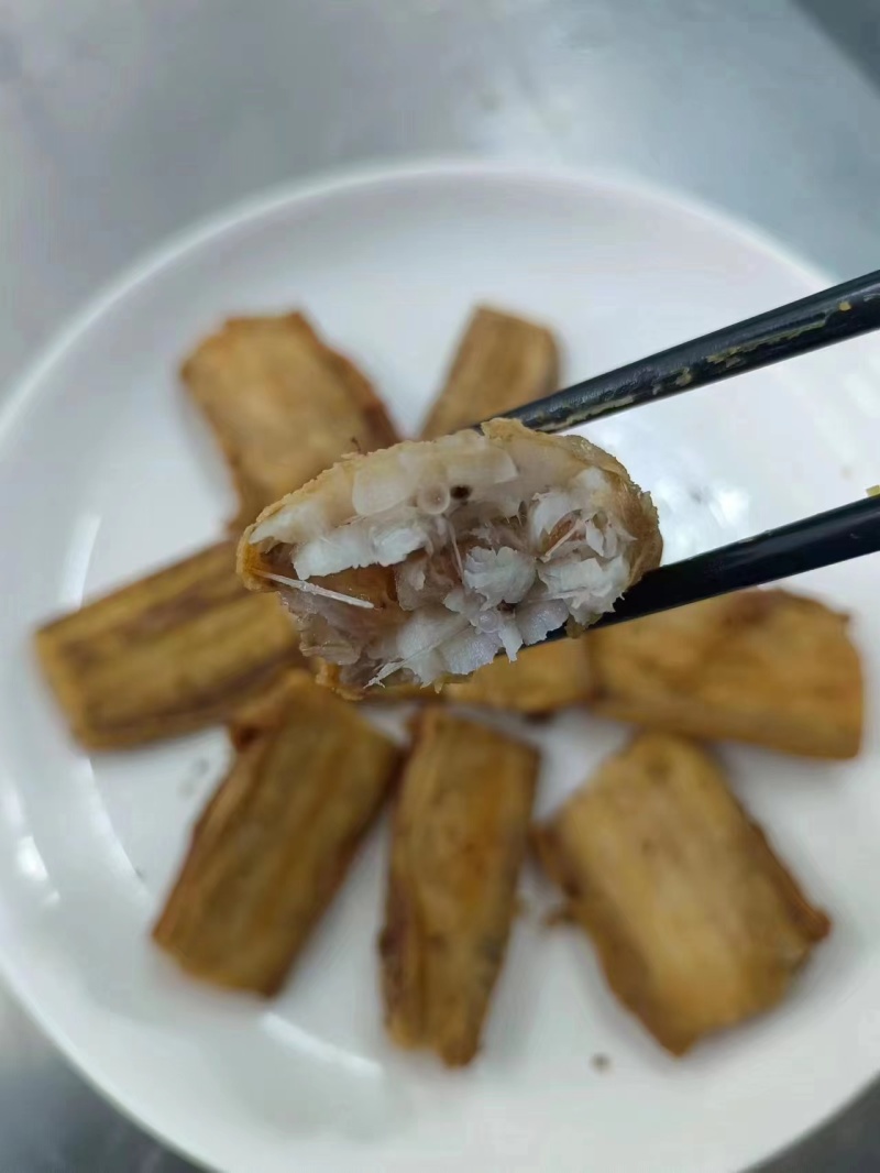 油炸带鱼干炸不果粉