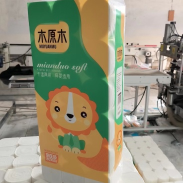木原木高湿强原纸成品，不掉屑不掉沫，干湿两用。