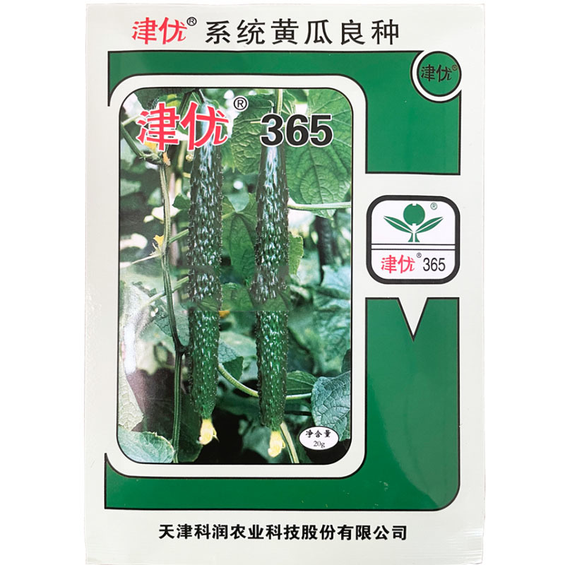 津优365黄瓜种子20g早熟越冬早春温室大棚短把绿肉绿瓤