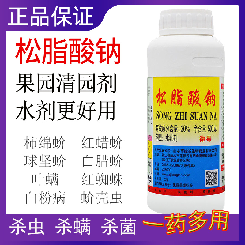 松脂酸钠矢尖介红蜡介牡蛎介壳虫代替石硫合剂果树清园专用杀