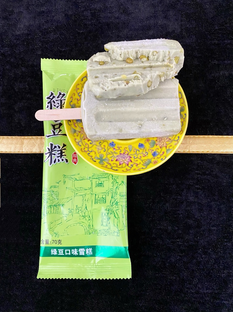 利元丰东北老式绿豆雪糕降温冰棍厂家批发工厂发货